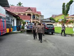 Kapolres AKBP Eko Wimpiyanto Hardjito Sidak Ke Mapolsek Rambah, Begini Hasilnya