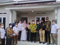 M. Jamil Meresmikan Sekaligus Menyerahkan Kunci Rumah, Program Rumah Bedah Edi Sukses