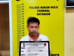 Personil Sat Reskrim Polres Rohul Ringkus Pelaku Perjudian TP Jenis Togel