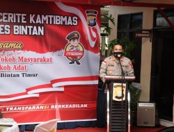 Silaturahmi Kapolres Bintan Dengan Para Tokoh Masyarakat dan Tokoh Agama di Kec. Bintan Timur