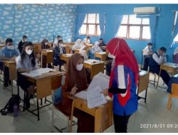 Belum Ada Intruksi Dari Pemerintah Untuk Tatap Muka, SMA 8 Pekanbaru Sudah Melakukannya