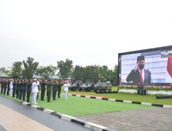 Pangdam I/BB Ikuti Upacara HUT ke-76 TNI Tahun 2021 Secara Virtual