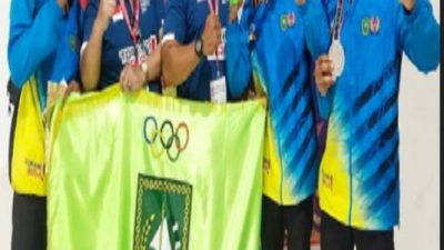 Luar Biasa Buat Atlet Sambo Riau , Sabet 4 Medali Emas dan 1 Perak Pada PON XX Papua 2021