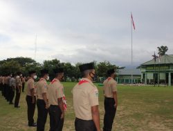 Kodim 1509/Labuha Gelar Upacara Pembukaan Persami Saka Wira Kartika