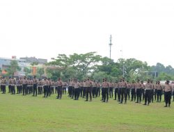 Pimpin Gelar Pasukan, Kapolda Riau : Jalankan Misi dan Capai Tujuan Operasi Ini.