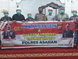 Gerakan Subuh Keliling Dakwah Kamtibmas Polres Asahan Mempererat Tali Silturahmi Dengan Masyarakat