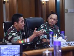 Panglima TNI Kunjungi Mabes TNI AL Dan Mabes TNI AU