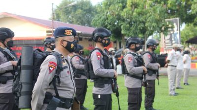 Kombes Pol Suheru Pimpin Apel Kesiapsiagaan Personil Brimob Polda Sumut