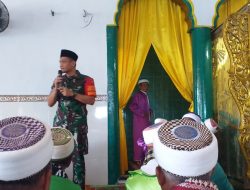 Dandim 1509/Labuha Sosialisasikan Rekruitmen Calon Prajurit di Masjid Kesultanan Bacan