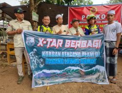 Misi Kemanusiaan, X TAR Rohul Peduli Dan Berbagai, Salurkan Sekitar Rp 35 Juta Bantuan Korban Banjir Palas Sumatera Utara