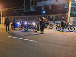 Wujudkan Sitkamtibmas Kondusif, Brimob Poldasu Laksanakan Patroli di Malam Hari