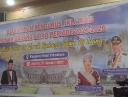 Dengan Pelantikan dan Pengukuhan IKLA, Berikut Harapan Ketua IKLA Terpilih dan Juga Tamu Undangan