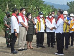 Presiden Tinjau Kampung Jeruk Liang Melas Datas, Kab. Karo