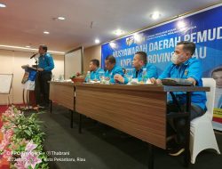 Sah! Musda DPD KNPI Provinsi Riau ke-XIV Tahun 2022 Resmi Dibuka