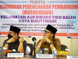 Wako Erman Safar Buka Musrenbang Kecamatan ABTB, Pemerintah Kecamatan dan Masyarakat Susun Program Prioritas Tahun 2023