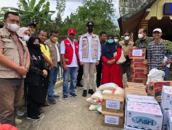Wako Erman Safar Pimpin Rombongan Pemerintah Kota Bukittinggi PEDULI, Kunjungi Lokasi Bencana Gempa