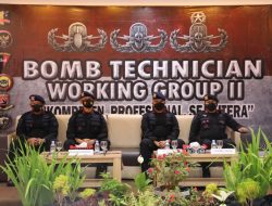 Optimalisasi Kompeten dan Profesional Dalam Tugas, Dansat Brimob Polda Sumut Buka Seminar Bomb Technician Working Group