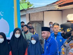 Dua Panti Asuhan Disambangi Ketua KNPI Riau Fuad Santoso Bersama Polres Dumai