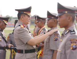 Dalam Pelantik 191 Bintara Polri, Berikut Pesan Kapolda Riau