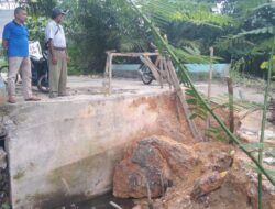 Akses Vital Jalan Karya Masa Desa Tarai Bangun Putus, Pemda Kampar Harus Serius Tanggapi