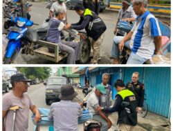 Cooling System Dokkes Polres Inhu, Imbauan Pemilu Damai Dan Patroli Kesehatan