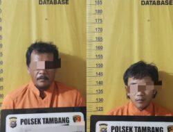 Polsek Tambang Tangkap Ayah Dan Abang Pencabul 2 Anak Tirinya