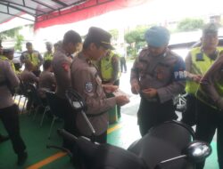 Operasi Keselamatan Lancang kuning 2024 Satgas, Propam Razia Kelengkapan Dan Kelaikan Ranmor Personil