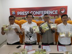Ditresnarkoba Polda Riau Gagalkan Penyelundupan Narkoba Senilai Rp32 Miliar