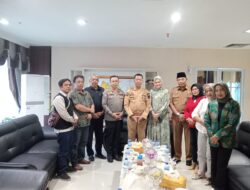 PWDPI Riau Silaturahmi Dengan Sekdako Hari Pertama Masuk Kantor