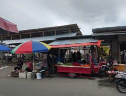 Gedung Tempat Penjualan Ikan Pasar Sentral Kota Labuha Dibangun