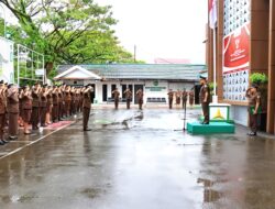 Kejati Maluku Laksanakan Upacara Kesaktian Pancasila, Meskipun Kondisi Hujan