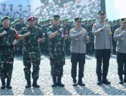 Dansatgas Udara Turut Hadiri Apel Gelar Pasukan Ops Pam VVIP Pelantikan Presiden dan Wakil Presiden RI