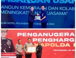 KPU Provinsi Riau Raih Dua Penghargaan Jelang Akhir Tahun 2024