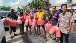 Komunitas Ladang Amal Bekerjasama Rumah Singgah Rote Salurkan Bantuan Korban Banjir Di Rumbai