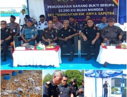 1.196 Buah Mangga Ilegal Asal Malaysia Berhasil Diamankan Bea Cukai