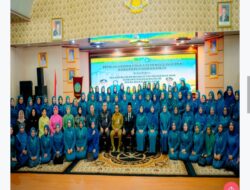 Kukuhkan Ketua Sekaligus Pelantikan Pengurus TP PKK Rohil, Wakil Bupati : PKK Harus Mampu Membawa Perubahan Kesejahteraan Masyarakat