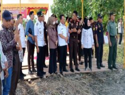 Bupati Rohil Hadiri Pemusnahan Barang Bukti Ball Press Kejaksaan Negeri Rokan Hilir