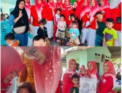 Sosialisasi Perempuan LIRA Riau, Suport Kegiatan Posyandu Dalam Pemberian Vitamin A Dan Penimbangan Rutin