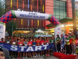 Warga Pekanbaru Antusias, 1.500 Pelari Ramaikan Presuniv Run 2025