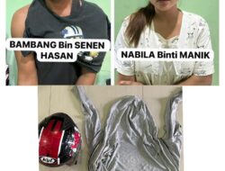 Aksi Terekam CCTV, Dua Pelaku Curanmor Dibekuk Jatanras Polda Sumsel