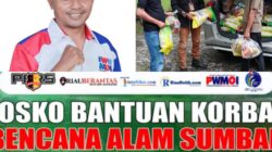 Jelang Pelantikan DPW, DPD PWMOI Se- Riau Bersama Media Mitrapolda.online Peduli Bencana Alam Sumbar