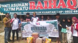 Kegiatan Sosial PWMOI Kuansing Ramadhan Berbagi, Serahkan Bahan Pokok Kepada Panti Asuhan Yatim Piatu