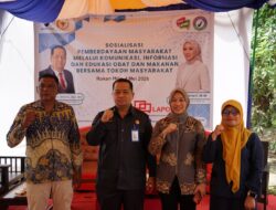 BBPOM di Pekanbaru dan dr. Maharani Anggota Komisi IX DPR RI Edukasi Warga Bantayan Hilir Kab. Rohil Keamanan Pangan dan Wujudkan Keluarag Sehat