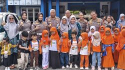 TK Artha Mauzia Haq dan TK Khalifah Apresiasi Budaya Tertib Lalu Lintas dan Cinta Lingkungan Sejak Usia Dini Oleh Ditlantas Polda Riau