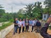 Perbaikan Jalan Longsor, Sutrisno : Terima Kasih Pak Walikota dan Wakil Walikota Pekanbaru Atas Respon Cepatnya