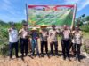 Dukung Ketahanan Pangan, Polsek Bukit Kapur Tanam Jagung di Lahan Seluas 1,5 Hektar