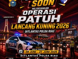 Fokus 10 Sasaran Prioritas Pelanggaran Lalu Lintas Dalam Operasi Patuh Lancang Kuning 2026 Serentak se-Riau