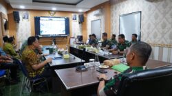 Aster Kasdam II/Swj Ikuti Rakornis TMMD ke-129 Tahun 2026 Secara Vicon Dipimpin Waaster Kasad