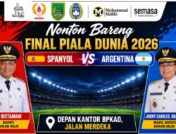 Nobar Final Piala Dunia 2026, Bangun Atmosfer Olahraga Inklusif Sekaligus Pererat Hubungan Pemerintah Dengan Masyarakat