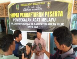 LAMR Rohil Adakan Pembekalan Adat Melayu Bakal Calon Penghulu